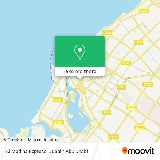 Al Madina Express map