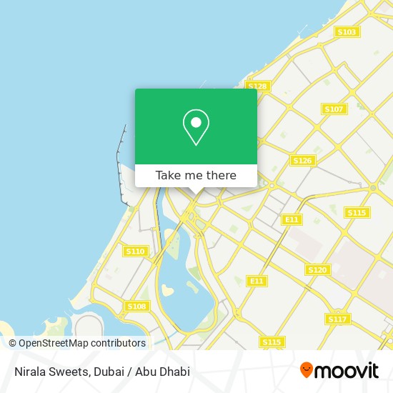 Nirala Sweets map