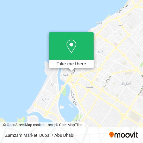 Zamzam Market map