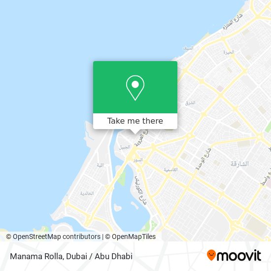 Manama Rolla map