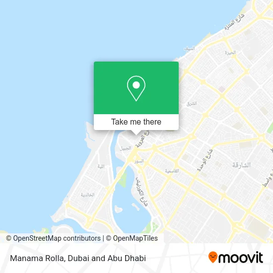 Manama Rolla map