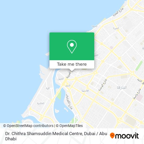 Dr. Chithra Shamsuddin Medical Centre map
