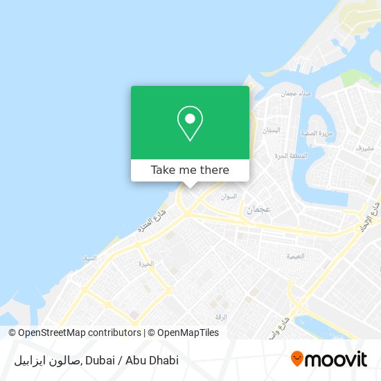 صالون ايزابيل map