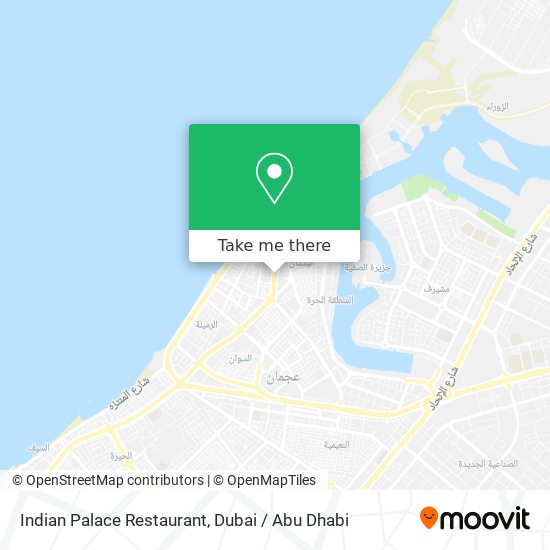 Indian Palace Restaurant map