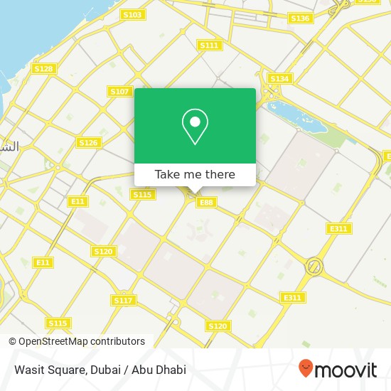 Wasit Square map