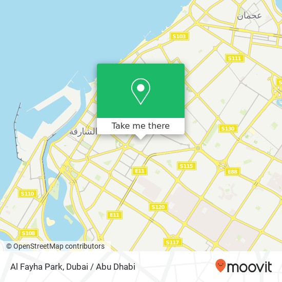 Al Fayha Park map