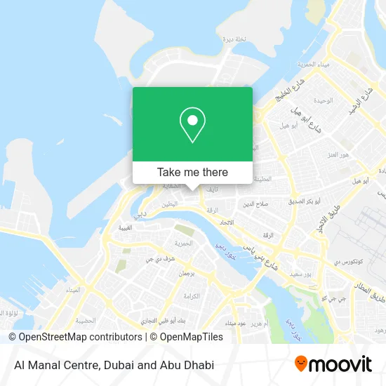 Al Manal Centre map