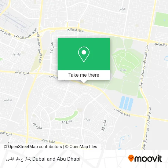 شارع طرابلس map