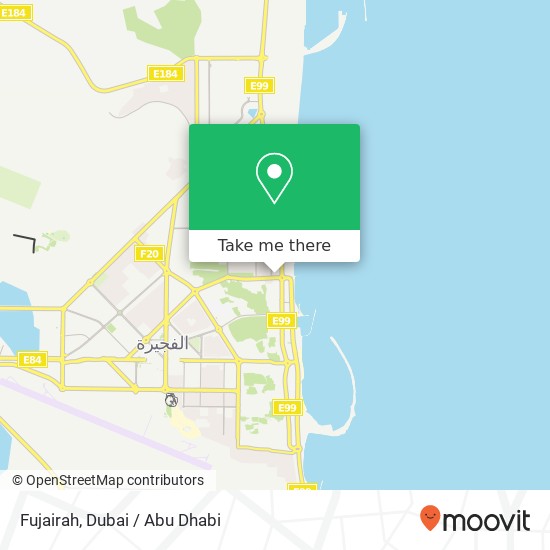 Fujairah map