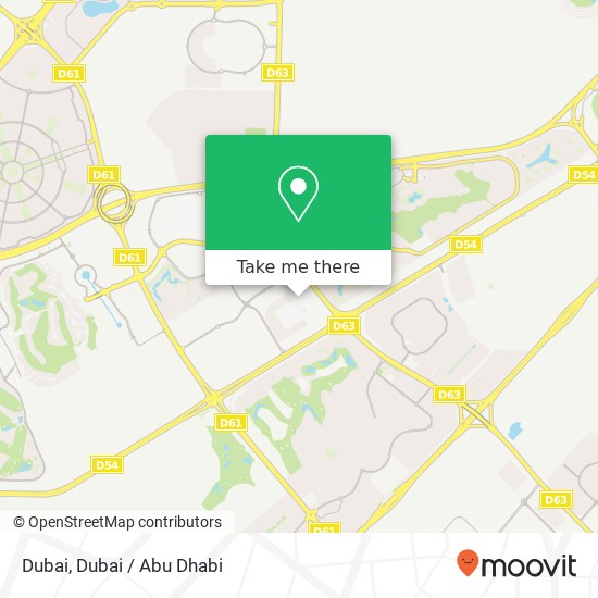 Dubai map