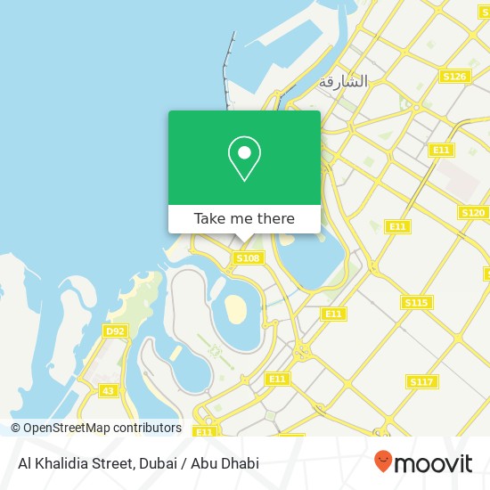 Al Khalidia Street map