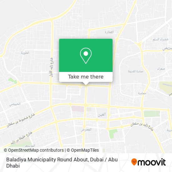Baladiya Municipality Round About map