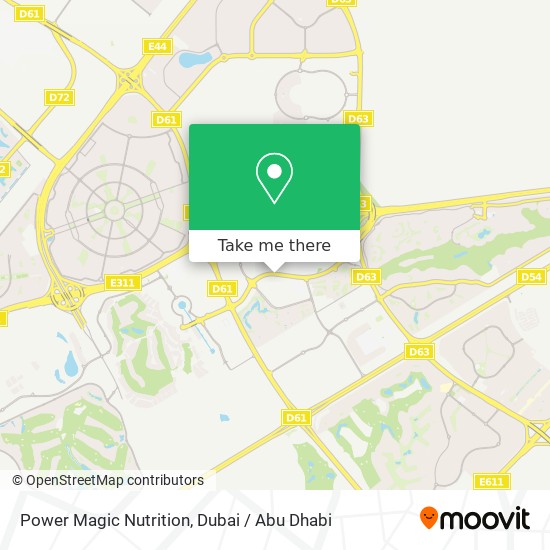 Power Magic Nutrition map