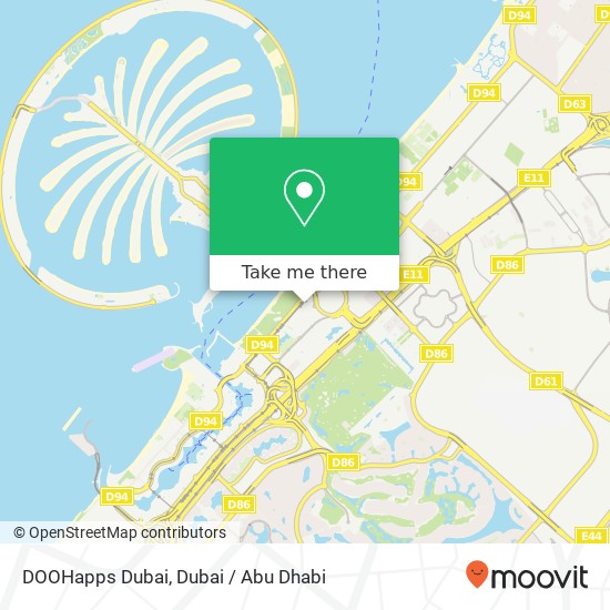 DOOHapps Dubai map