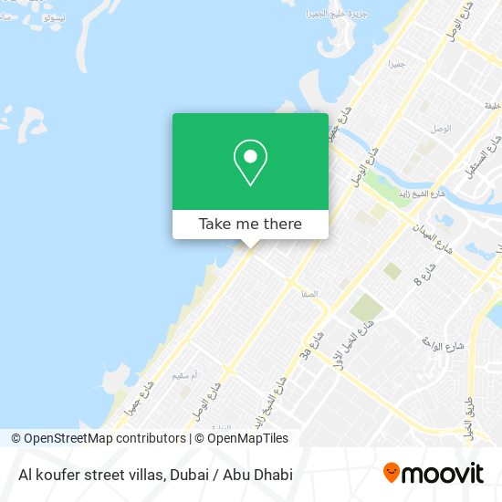 Al koufer street villas map