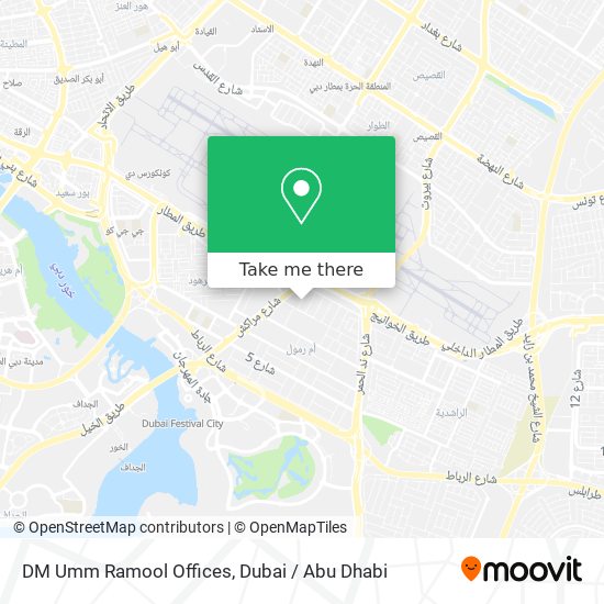 DM Umm Ramool Offices map