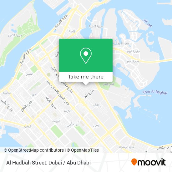 Al Hadbah Street map