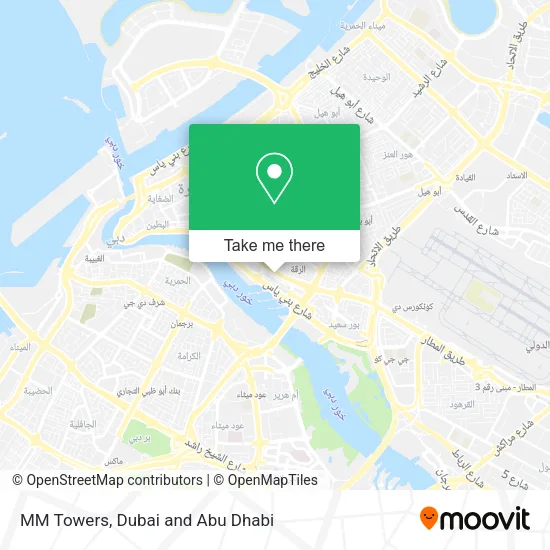 MM Towers map