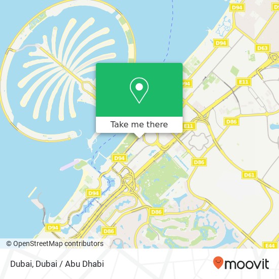 Dubai map