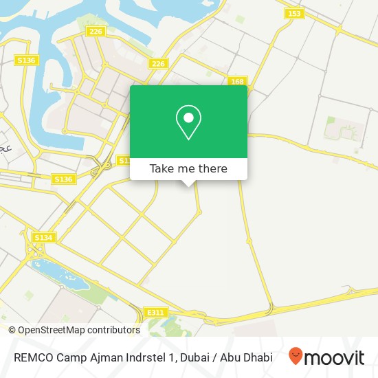 REMCO Camp Ajman Indrstel 1 map