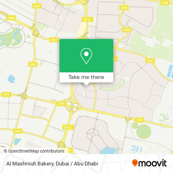 Al Mashrouh Bakery map