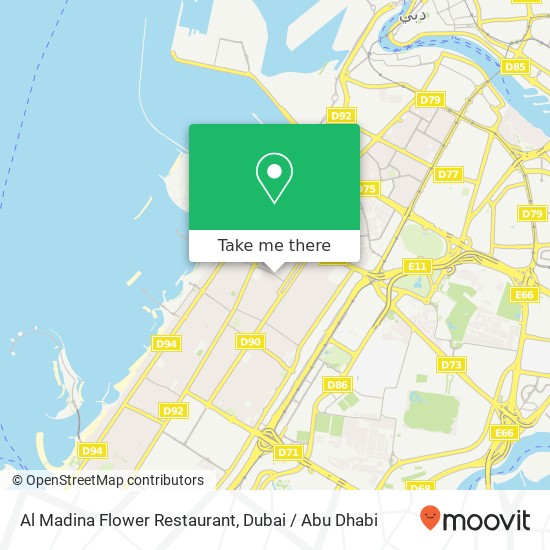 Al Madina Flower Restaurant map