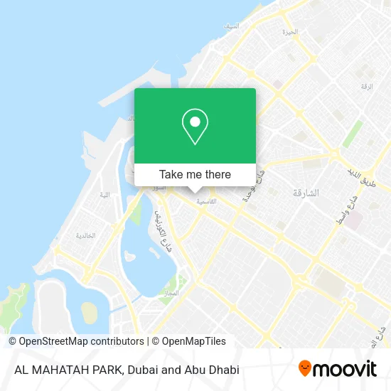 AL MAHATAH PARK map
