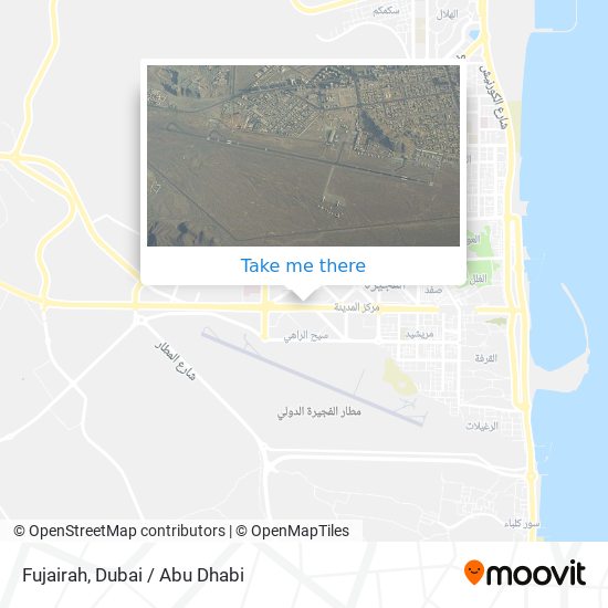 Fujairah map