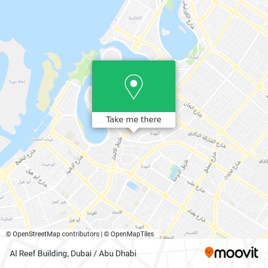 Al Reef Building map