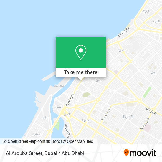 Al Arouba Street map