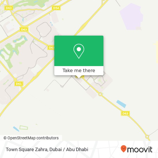 Town Square Zahra map