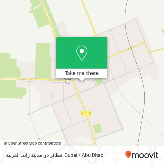فطائر دو, مدينة زايد, الغربية map