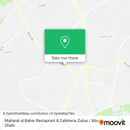 Maharat al Bahar Restaurant & Cafeteria map