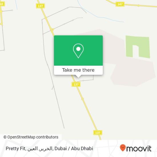 Pretty Fit, الخرير, العين map