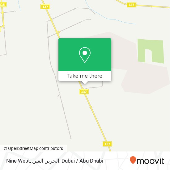 Nine West, الخرير, العين map