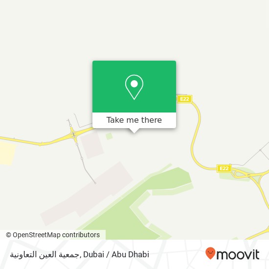 جمعية العين التعاونية map