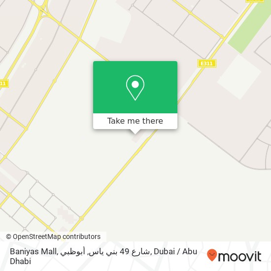 Baniyas Mall, شارع 49 بني ياس, أبوظبي map
