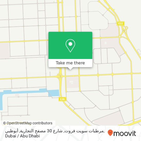 مرطبات سويت فروت, شارع 30 مصفح التجارية, أبوظبي map