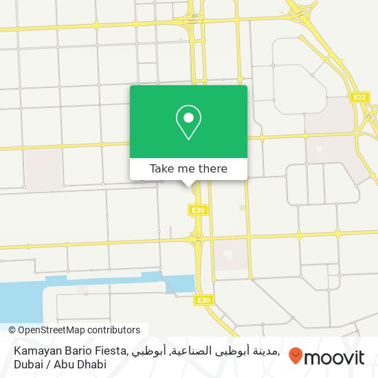 Kamayan Bario Fiesta, مدينة أبوظبى الصناعية, أبوظبي map