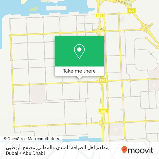 مطعم أهل الضيافة للمندي والمظبي, مصفح, أبوظبي map