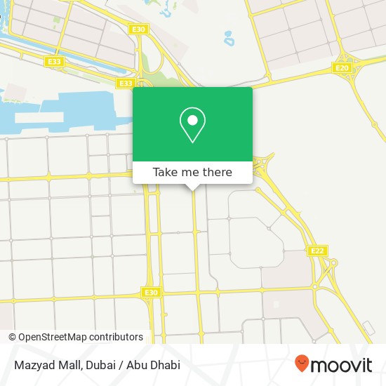 Mazyad Mall map