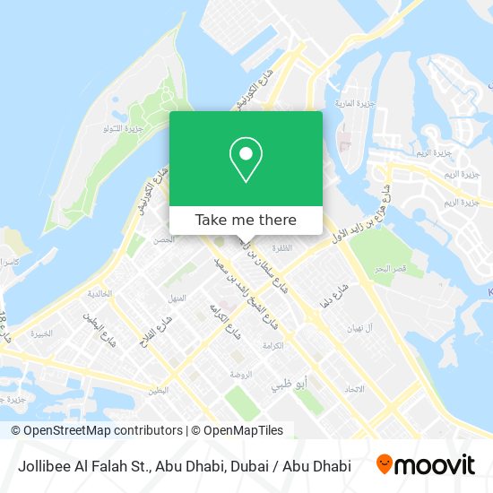 Jollibee Al Falah St., Abu Dhabi map