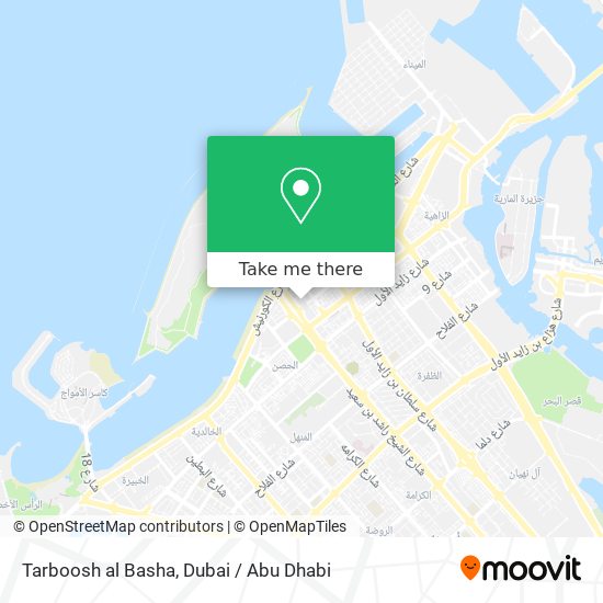 Tarboosh al Basha map