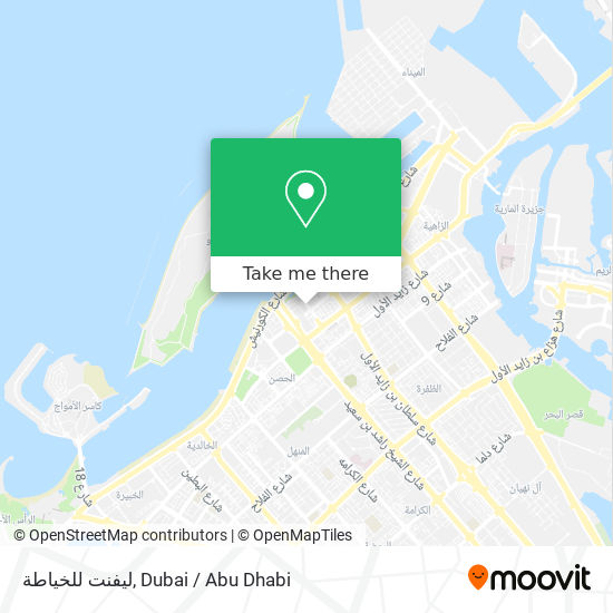 ليفنت للخياطة map