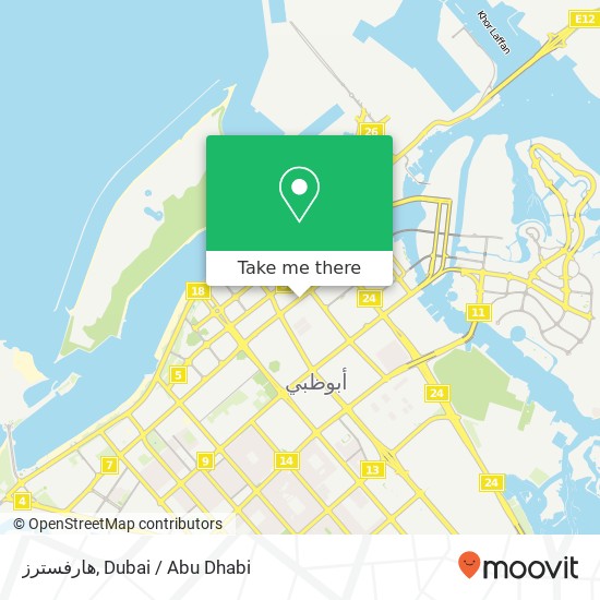 هارفسترز map