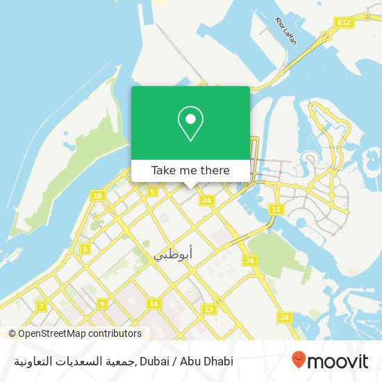 جمعية السعديات التعاونية map