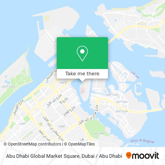 Abu Dhabi Global Market Square map