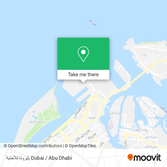 ثيرونا للأحذية map
