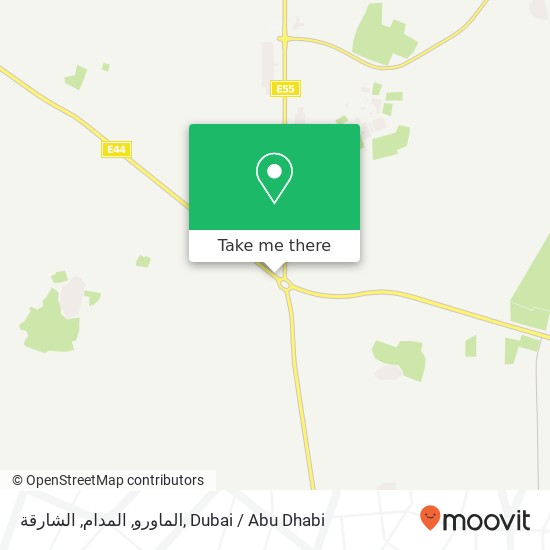 الماورو, المدام, الشارقة map