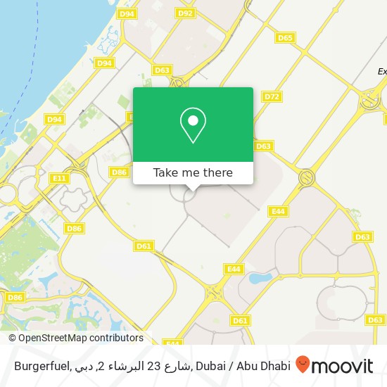 Burgerfuel, شارع 23 البرشاء 2, دبي map